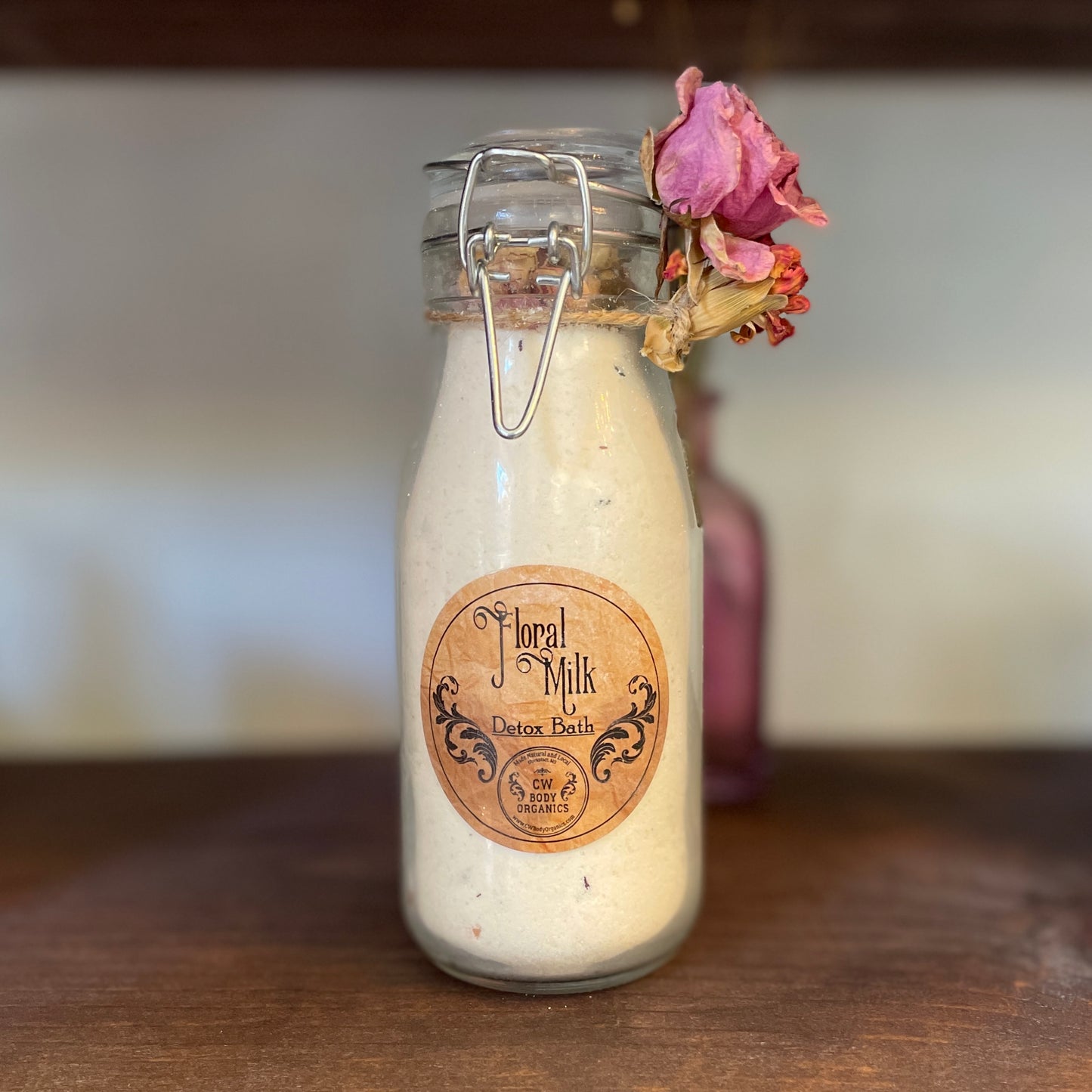 Floral Milk Detox Bath