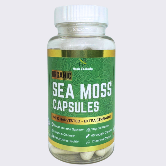 Organic Sea Moss Capsules (60 Capsules)