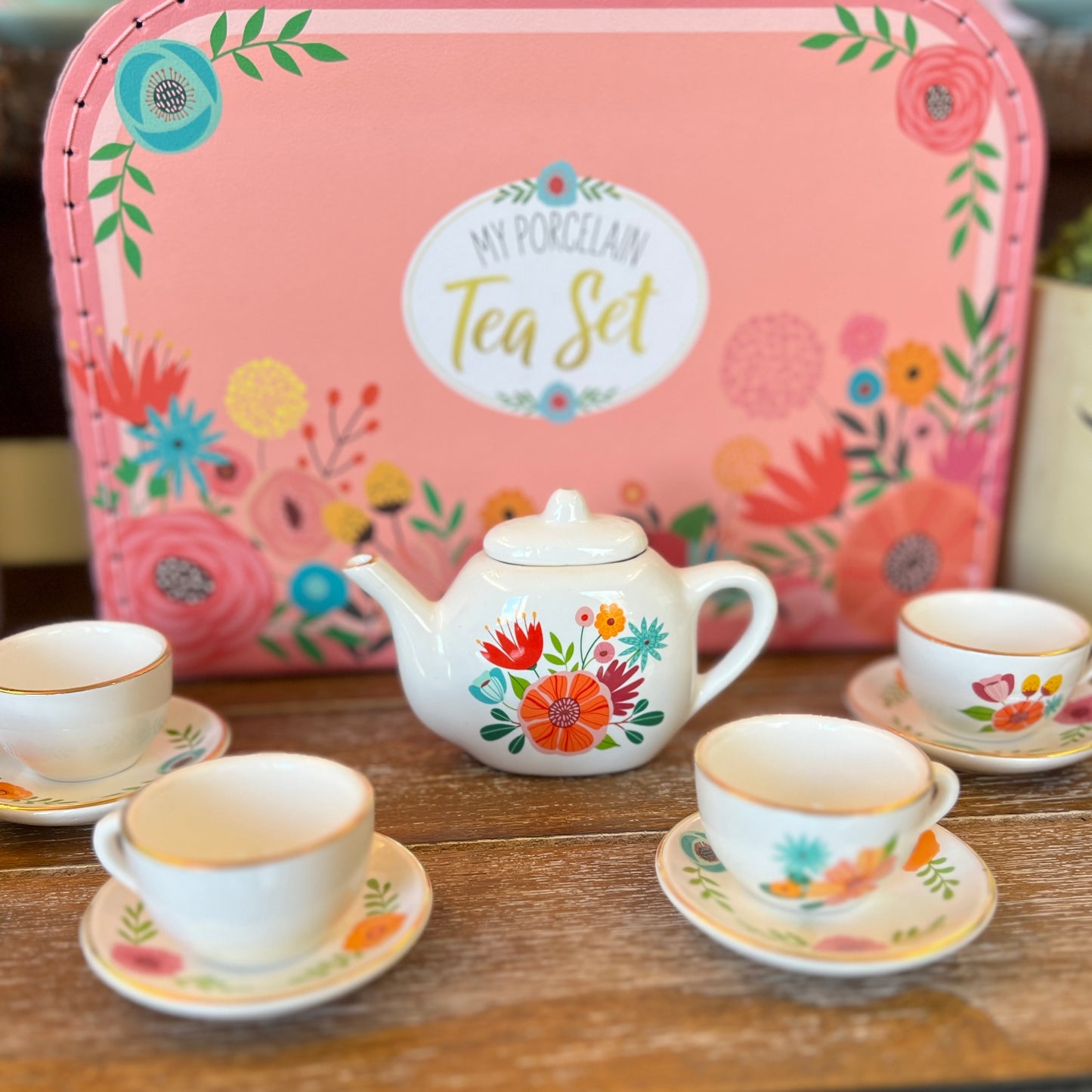 My Porcelain Tea Set - Floral