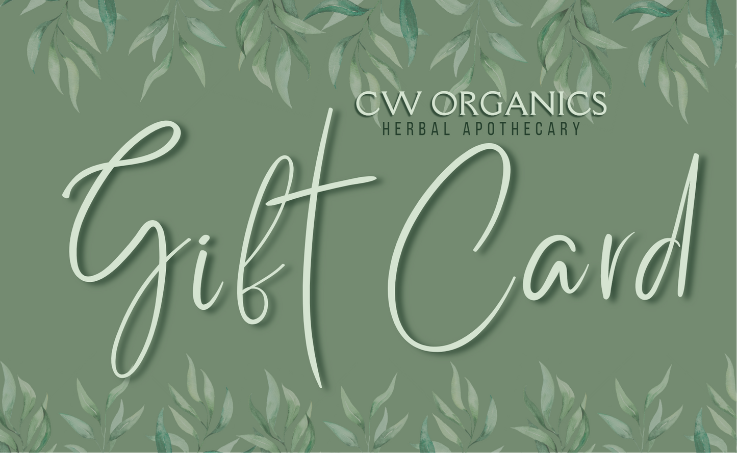 CW Organics Gift Card